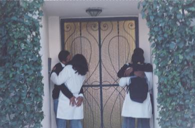 c moi (droit) avc mon pote faysal (gauche) a bormana